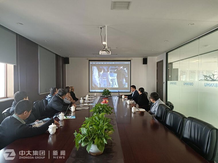 北京城建集团华晟公司领导莅临欧贝姆考察